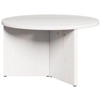 Koffietafel Set 2 pcs Wit 49 x 49 x 28 cm Massief grenenhout - thumbnail