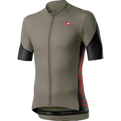 Castelli Entrata V korte mouw fietsshirt groen heren S