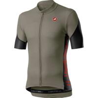 Castelli Entrata V korte mouw fietsshirt groen heren S - thumbnail