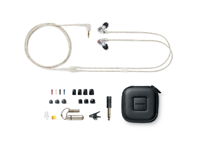 Shure SE846 Gen 2 gesloten in-ear oordoppen transparant