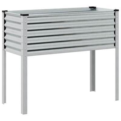 VidaXL Plantenbak 100x45x90 cm gegalvaniseerd staal