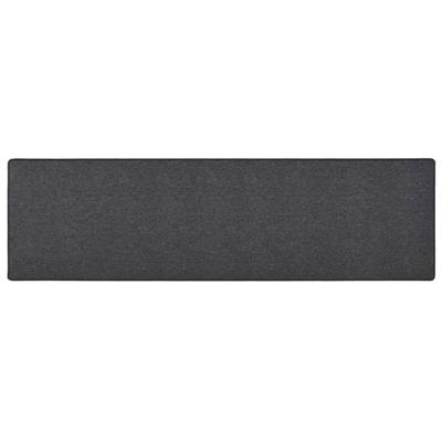 VidaXL Tapijtloper 80x300 cm antracietkleurig