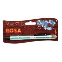 Light up pen Rosa - thumbnail