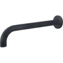 Saqu Universal inbouw uitloop 30cm mat zwart