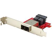 StarTech.com Mini-SAS adapter - dual SFF-8643 naar SFF-8644 - full/low-profile steunen - 12Gbps - thumbnail