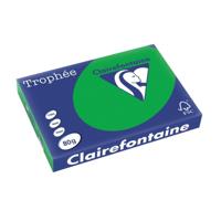 Clairefontaine Trophée Intens, gekleurd papier, A3, 80 g, 500 vel, bijartgroen - thumbnail