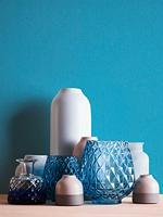 Architects Paper Floral Impression - Blauw - Uni's - 377498 - thumbnail