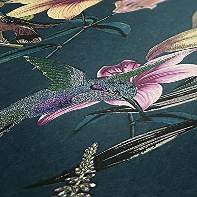 Architects Paper Jungle Chic blauw behang | 377012
