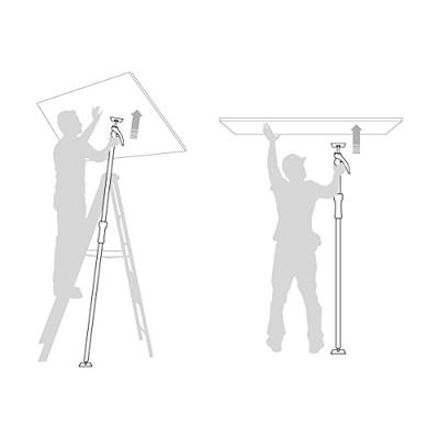 Piher montagesteun/snelsteun 155 - 290cm met arm