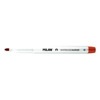 Markeerstiften Milan Whiteboard 12 Stuks Rood PVC - thumbnail