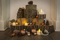 Konstsmide 1980-100 LED-theelicht Set van 2 stuks Wit Warmwit - thumbnail