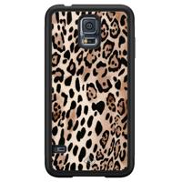Samsung Galaxy S5 hoesje - Golden wildcat - thumbnail