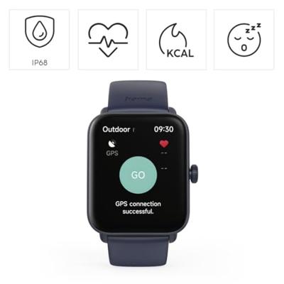 Hama Smartwatch 6010 Smartwatch Blauw - thumbnail