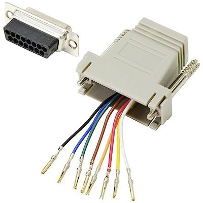 TRU COMPONENTS D-sub adapter D-sub bus 15-polig - RJ45-bus 1 stuk(s)