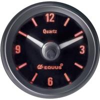Equus 656789 Inbouwmeter (auto) Kwartsklok analoog 4 LEDs Blauw, Groen, Geel, Rood 52 mm - thumbnail