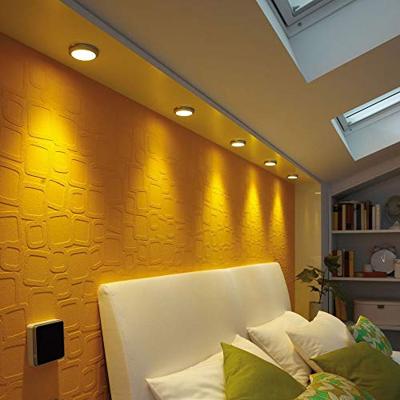 Paulmann 98462 Structure Inbouwlamp LED, Halogeen G4 20 W Chroom