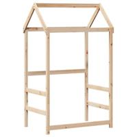 Slaapbank met huisje 80x200 cm massief grenenhout - thumbnail