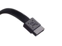 SilverStone Slim SATA 2-in-1 Datakabel + Stroomadapter - thumbnail