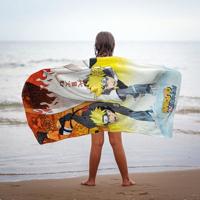 Naruto Shippuden Towel Premium Naruto & Minato 70 x 140 cm - thumbnail