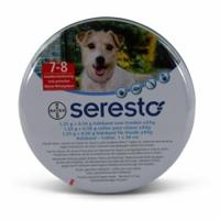 Seresto teken- en vlooienband hond tot 8kg 38cm - thumbnail