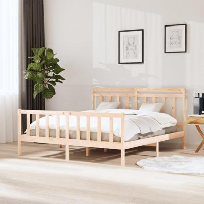 Bedframe massief hout 160x200 cm Bedframe massief hout 160x200 cm
