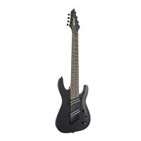 Jackson X Series Dinky Arch Top DKAF8 Multi Scale Gloss Black - thumbnail