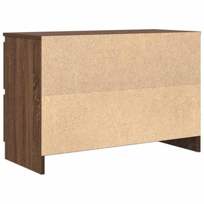 Tv-meubel 80x35x54 cm spaanplaat bruin eikenkleurig