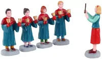 Handbell choir set of 5 kerstfiguur LEMAX - Lemax - thumbnail