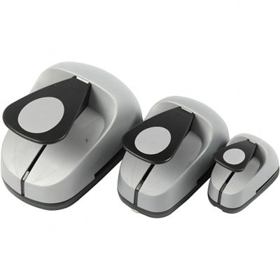 Creativ Company Ponsen set, ei, afm 25+50+76 mm, 3 stuk/ 1 doos