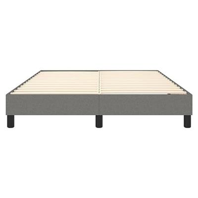 Boxspringframe stof donkergrijs 140x200 cm Boxspringframe stof donkergrijs 140x200 cm