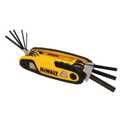 DeWalt DWHT0-70263 Vergrendelbare stiftsleutelset zeskant | 8-delig - DWHT0-70263