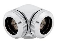 Corsair Hydro X Series XF Hardline 90° 14 mm OD verbinding - thumbnail