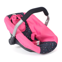 Poppen Autozitje Maxi-Cosi-stijl - Confetti Pink - thumbnail