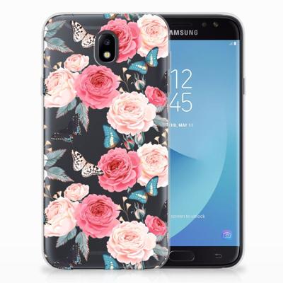 Samsung Galaxy J7 2017 | J7 Pro | TPU Case | Butterfly Roses Samsung Galaxy J7 2017 | J7 Pro | TPU Case | Butterfly Roses