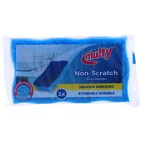 Multy Schuursponsen Niet Krassend 3 Stuks Blauw - thumbnail