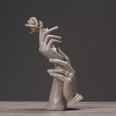 Creatieve abstracte sculptuur decoratie bruiloft geschenken Home Crafts