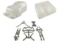 Axial Trail Honcho Truck Body - .040" uncut (Clear) w/Molded Rear Cage (AX4025) - thumbnail