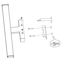 Eglo SpiegellampPandella 1 badkamer - IP44 - 40cm - 98907 - thumbnail