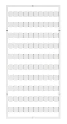 WAGO 799-501 Markeringskaarten Wit 5 stuk(s)