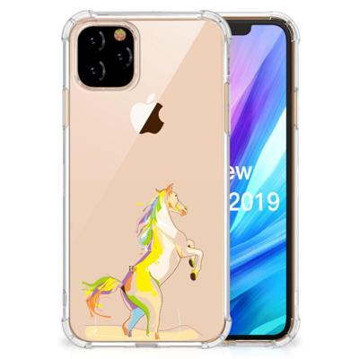 Apple iPhone 11 Pro Stevig | Bumper Hoesje | Horse Color Apple iPhone 11 Pro Stevig | Bumper Hoesje | Horse Color