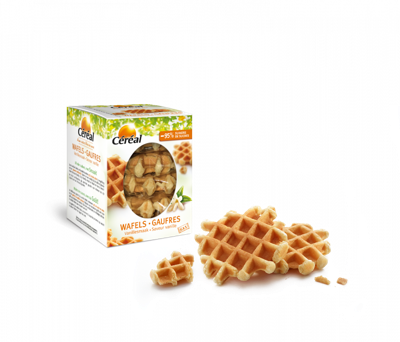 Cereal Zachte vanillewafels zonder suikers 150 Gram