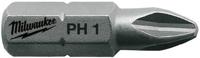 Milwaukee Accessoires schroefbit ph 2, 25 mm | 25 stuks - 4932399587 - thumbnail