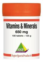 SNP Vitamins minerals complex 180 Tabletten - thumbnail