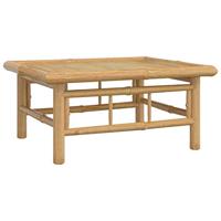 3-delige Loungeset met kussens bamboe crmewit - thumbnail