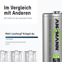 Oplaadbare C batterij (baby) Ansmann maxE HR14 NiMH 1.2 V 2500 mAh 2 stuk(s) - thumbnail