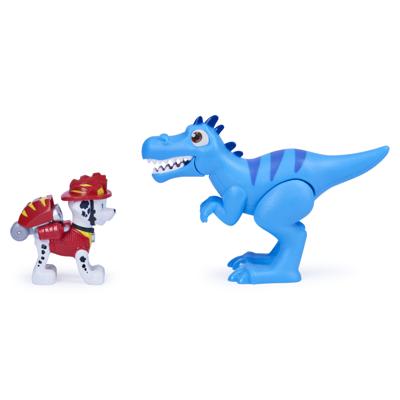PAW Patrol , Dino Rescue Marshall and Dinosaur Action Figure-set, voor kinderen vanaf 3 jr. PAW Patrol , Dino Rescue Marshall and Dinosaur Action Figure-set, voor kinderen vanaf 3 jr.