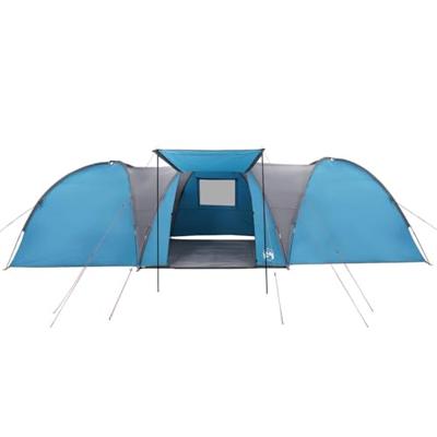 Koepeltent 8-persoons waterdicht blauw Koepeltent 8-persoons waterdicht blauw