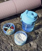 Smartshake Original2GO Neon Blue (600 ml) - thumbnail