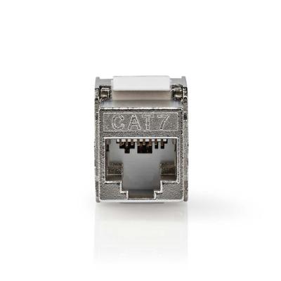 Nedis Keystone | CAT7 | RJ45 Female | S/FTP | Metaal | Doos - CCGB89740ME Nedis Keystone | CAT7 | RJ45 Female | S/FTP | Metaal | Doos - CCGB89740ME