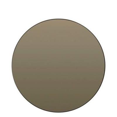 Light & Living Ronde Spiegel 'Espejo' 116cm, smoke glas